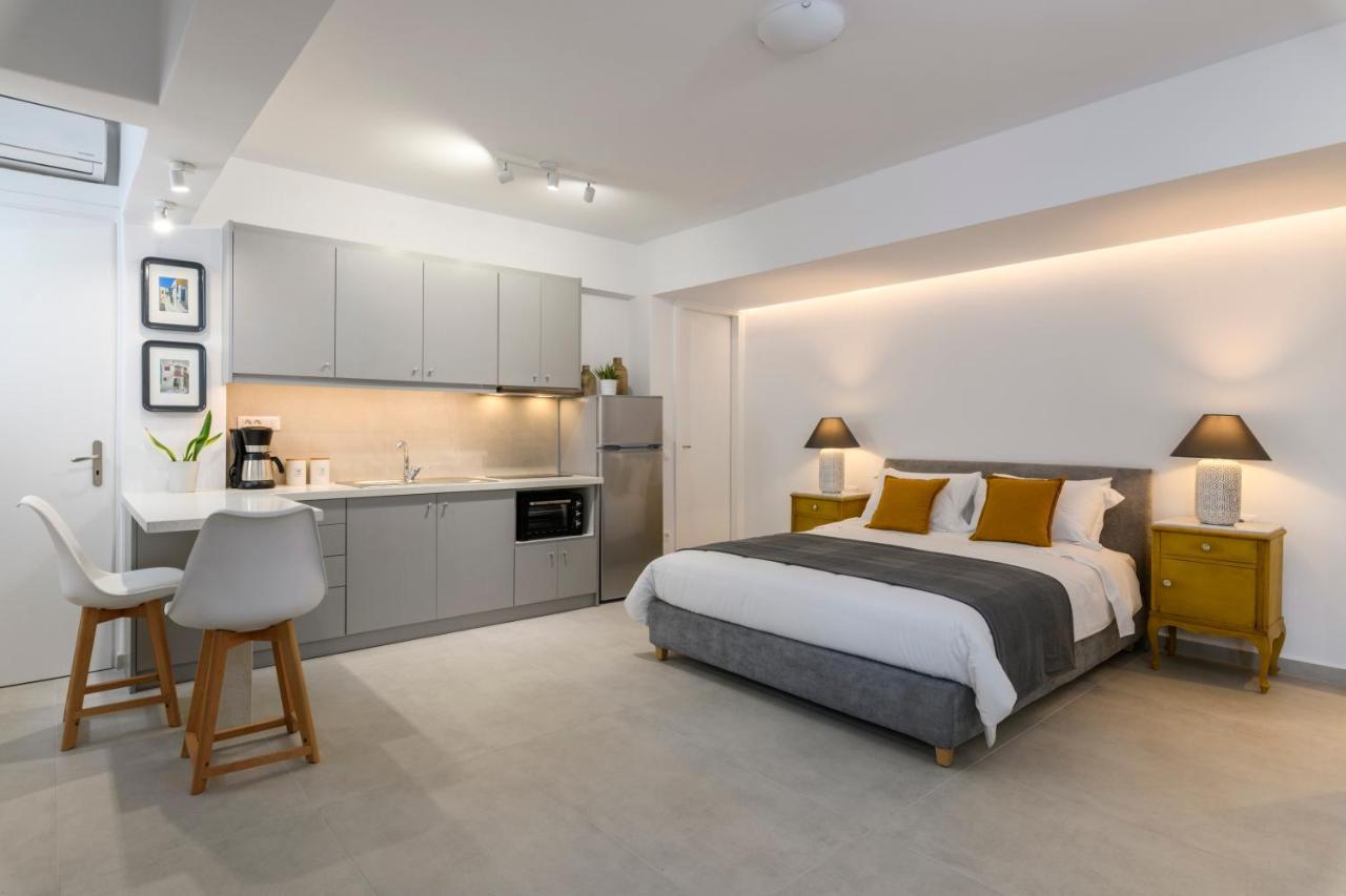 Blueisla Grey Studio Town Mykonos Mykonos Town Eksteriør billede
